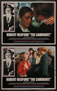 9r666 CANDIDATE 4 LCs '72 great border image of candidate Robert Redford blowing a bubble!