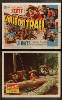 9r146 CARIBOO TRAIL 8 LCs '50 Randolph Scott & Gabby Hayes vs Native American Indians!