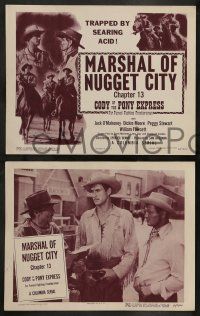 9r670 CODY OF THE PONY EXPRESS 4 chapter 13 LCs '50 Jock Mahoney serial, Marshal of Nugget City!