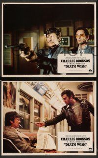 9r192 DEATH WISH 8 int'l LCs '74 vigilante Charles Bronson is the judge, jury, and executioner!