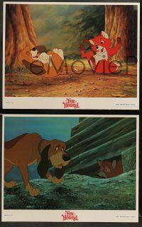 9r229 FOX & THE HOUND 8 LCs R88 two friends who didn't know they were supposed to be enemies!