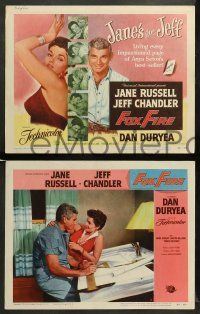 9r230 FOXFIRE 8 LCs '55 many images of sexy Jane Russell, Jeff Chandler!