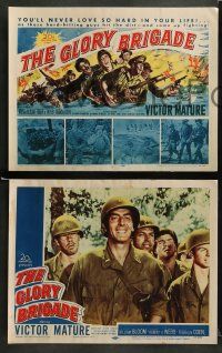 9r240 GLORY BRIGADE 8 LCs '53 Victor Mature & Lee Marvin in Korean War!