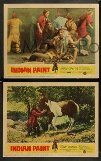 9r288 INDIAN PAINT 8 LCs '65 Jay Silverheels, Native American Johnny Crawford as Nishko!