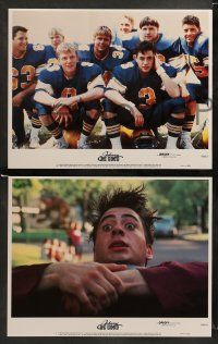 9r301 JOHNNY BE GOOD 8 LCs '88 Anthony Michael Hall, young Robert Downey Jr., Uma Thurman, football