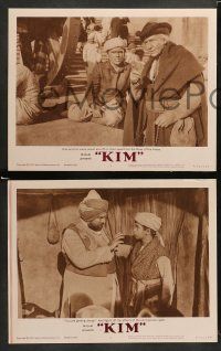 9r313 KIM 8 LCs R62 Errol Flynn & Dean Stockwell in mystic India, from Rudyard Kipling story!