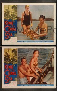 9r315 KING OF THE CORAL SEA 8 LCs '56 scuba divers Chips Rafferty & Ilma Adey in Australia!