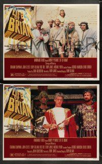 9r337 LIFE OF BRIAN 8 LCs '79 Monty Python, Graham Chapman, John Cleese, Jones, Idle, Palin!