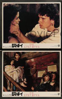 9r623 LOST BOYS 5 LCs '87 teen vampire Kiefer Sutherland, directed by Joel Schumacher!