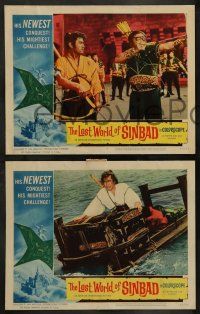 9r706 LOST WORLD OF SINBAD 4 LCs '65 Toho, sexy dancers, cool fantasy images!