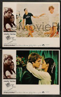9r351 LOVE STORY 8 LCs '70 Ali MacGraw & Ryan O'Neal, directed by Arthur Hiller!