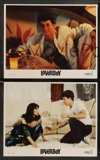 9r352 LOVERBOY 8 LCs '89 young Patrick Dempsey, Kate Jackson, Kirstie Alley!