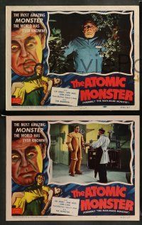 9r707 MAN MADE MONSTER 4 LCs R53 Lon Chaney Jr., Anne Nagel, The Atomic Monster!