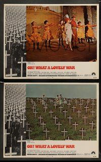 9r392 OH WHAT A LOVELY WAR 8 LCs '69 Richard Attenborough's wacky World War I musical!