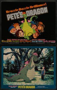 9r015 PETE'S DRAGON 9 LCs '77 Walt Disney, Helen Reddy, Mickey Rooney, cartoon/live action!