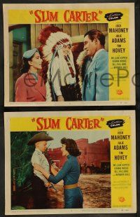 9r835 SLIM CARTER 3 LCs '57 Jock Mahoney, Julie Adams, such a heartwarming cowboy comedy!