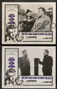 9r454 SPY WHO CAME IN FROM THE COLD 8 LCs '66 Richard Burton, Claire Bloom, John Le Carre novel!