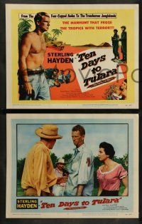 9r471 TEN DAYS TO TULARA 8 LCs '58 fugitive Sterling Hayden & Grace Raynor chased in South America!