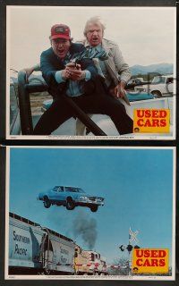 9r492 USED CARS 8 LCs '80 images of Kurt Russell, Jack Warden, directed by Robert Zemeckis!