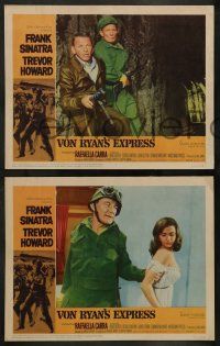 9r744 VON RYAN'S EXPRESS 4 LCs '65 Frank Sinatra, Trevor Howard, Raffaella Carra, WWII
