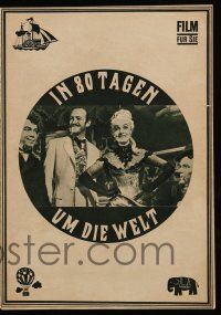 9s465 AROUND THE WORLD IN 80 DAYS East German program '66 many great different images!