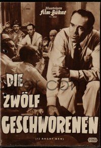 9s555 12 ANGRY MEN Film Buhne German program '57 Henry Fonda, Sidney Lumet jury classic, different!