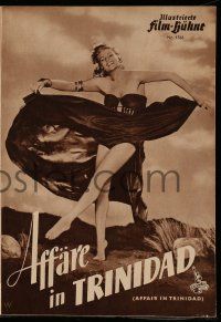 9s566 AFFAIR IN TRINIDAD Film Buhne German program '52 different images of sexiest Rita Hayworth!