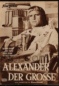 9s569 ALEXANDER THE GREAT German program '56 Richard Burton, Frederic March as Philip of Macedonia