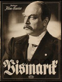 9s119 BISMARCK German program '40 Paul Hartmann as Otto von Bismarck, Prime Minister of Prussia!