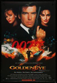 9t030 GOLDENEYE advance DS Aust 1sh '95 Pierce Brosnan as secret agent James Bond 007!