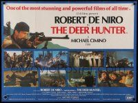 9t415 DEER HUNTER British quad '79 directed by Michael Cimino, Robert De Niro, Christopher Walken