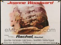 9t448 RACHEL, RACHEL British quad '68 Joanne Woodward directed by husband Paul Newman!