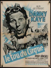 9t723 MERRY ANDREW French 24x32 R60s different images of Danny Kaye & Pier Angeli in the circus