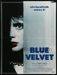 9t753 BLUE VELVET French 16x21 '87 directed by David Lynch, sexy Isabella Rossellini!