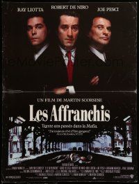 9t772 GOODFELLAS French 16x21 '90 Robert De Niro, Joe Pesci, Ray Liotta, Martin Scorsese!