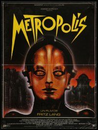 9t791 METROPOLIS French 16x21 R84 Brigitte Helm as the gynoid Maria, The Machine Man!