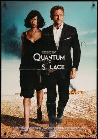 9t377 QUANTUM OF SOLACE Turkish '08 Daniel Craig as James Bond & Kurylenko, different blue sky!