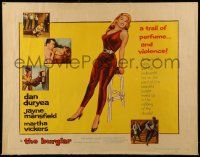 9w459 BURGLAR 1/2sh '57 sexy luscious blonde Jayne Mansfield will make you limp from excitement!