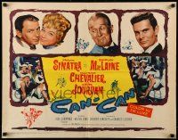 9w467 CAN-CAN 1/2sh '60 Frank Sinatra, Shirley MacLaine, Maurice Chevalier & Louis Jourdan!