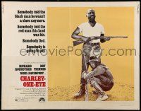 9w475 CHARLEY-ONE-EYE 1/2sh '73 someone told Richard Roundtree he wasn't a slave anymore & lied!