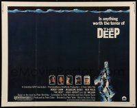 9w511 DEEP 1/2sh '77 great art of sexy swimming scuba diver Jacqueline Bisset!