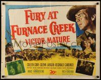 9w566 FURY AT FURNACE CREEK 1/2sh '48 Victor Mature & Coleen Gray western!