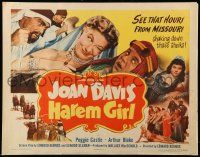 9w592 HAREM GIRL 1/2sh '52 Joan Davis, Peggie Castle, the houri from Missouri!