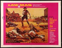 9w677 LAWMAN 1/2sh '71 Burt Lancaster, Robert Ryan, Lee J. Cobb, directed by Michael Winner!
