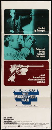 9w150 MACKINTOSH MAN insert '73 Paul Newman & Dominique Sanda kiss close up, John Huston directed!