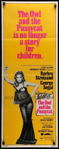 9w194 OWL & THE PUSSYCAT insert '70 sexiest Barbra Streisand, no longer a story for children!