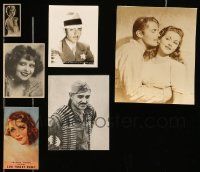 9x178 LOT OF 6 1920S-1940S MISCELLANEOUS ITEMS '20s-40s Clara Bow, Fay Wray, Clark Gable & more!