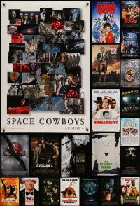 9x434 LOT OF 22 UNFOLDED MOSTLY DOUBLE-SIDED 27X40 ONE-SHEETS '90s-00s a variety of movie images!