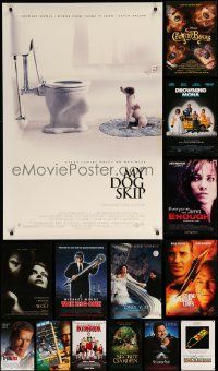 9x448 LOT OF 20 UNFOLDED MOSTLY DOUBLE-SIDED 27X40 ONE-SHEETS '90s-00s a variety of movie images!