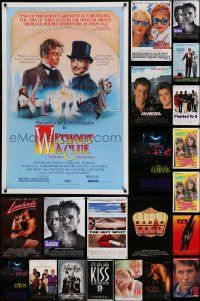 9x426 LOT OF 23 UNFOLDED SINGLE-SIDED MOSTLY 27X40 ONE-SHEETS '80s-90s images from variety of movies